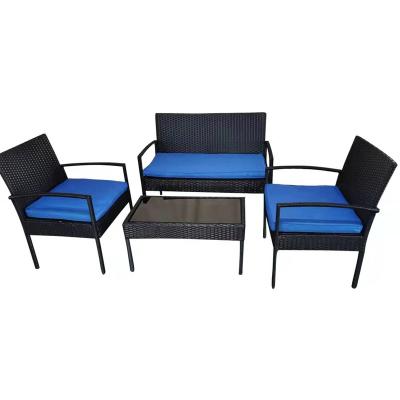 China Factory Wholesale Modern Sectional Living Room Waterproof Garden Lazy Sofa Set Outdoor Furniture for sale