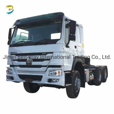 China Sinotruk HOWO Gebruikte sleepwagen 6X4 371-450 pk Traktortruck met ISO-bandcertificering Te koop