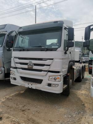 China Tweedehands gebruikte diesel zware belasting 371HP trekker vrachtwagen trekker met buisloze banden ontwerp Te koop