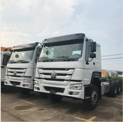 China Second-Hand Cargo Vehicle Trailer Head Tractor Truck with Euro 2 Emission Standard for sale