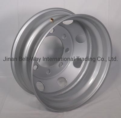 China Custom Wide Range Steel Heavy Duty Truck Wheel Rim voor zwaar vervoer Te koop