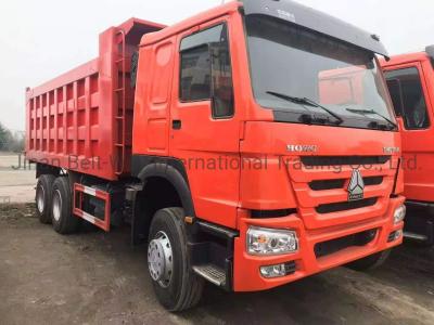 China 351-450hp HOWO 6X4 16 20 Cubic Meter 10 Wheel Tipper Truck with Tubeless Tire Design for sale