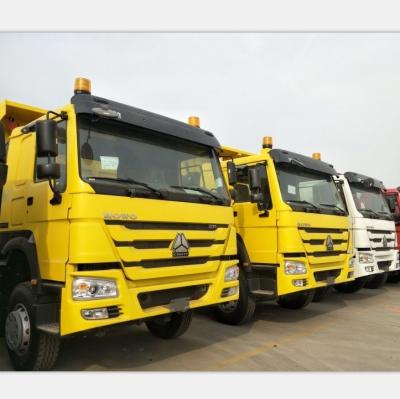 China Após o descarregamento Carga pesada 336-375 HP Carrinho de descarregamento usado 6 * 4 Tipper com capacidade do motor> 8L à venda