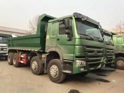 China Certificado ISO 12 Wheeler LHD Sinotruk HOWO 8X4 RC Caminhão Tipper 60ton Dump Truck Dumper à venda