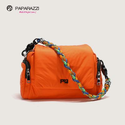 China 2022 RFID Color Nylon Braided Strap Cross - Body Women Bags Set PAPARAZZI Industry Agent Free Sample Shoulder Handbag Bag ZB550 New for sale