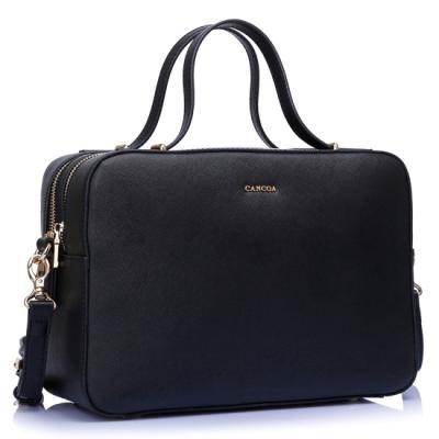 China Lady CC2015 New Arrival High Quality Black Saffiano PU Laptop Handbag For Unisex for sale