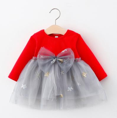 China CCYH 2021 Antistatic Trends Baby Dresses Baby Dress Long Sleeve Korean Clothes Wholesale for sale