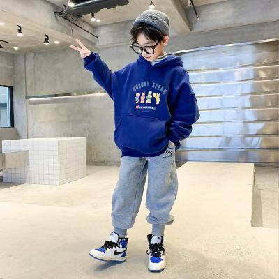 China 2022 Spring and Autumn New Middle Handsome Children's Wear Boys' Hooded Top SXCCYH HIGH STREET Boys and Big Children's Sweater for sale