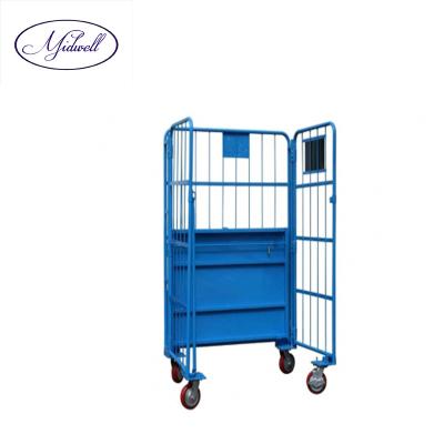 China China Manufacturer Machining Storage Roller Cage Trolley Hand Trolley Factory Price For Sale for sale