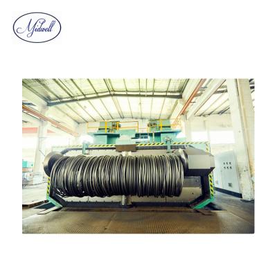 China Steel wire coild cleaning QPY plate winding coil wire pulled Blastning machine/sand blasting equipment manufacturer Price for sale for sale