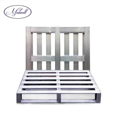 China 1200x1000 Corrosion Protection Customized Stackable Aluminum Alloy Pallet With Closed Deck For Sale for sale