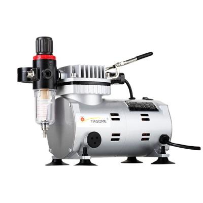 China Professional Oil Free Airbrush Pump Nail Tools For Salon Air Compressor for sale