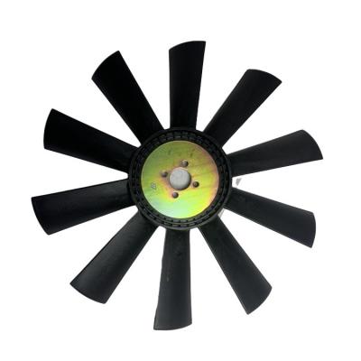 China YUCHAI Forklift Parts 483-1308010 Black Plastic Radiator Fan Blade with 2.6KG Weight for sale