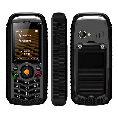 China Dual SIM Card UNIWA XP25 2 Inch Screen Waterproof Dual SIM Card IP68 Rugged Phone With Keypad for sale