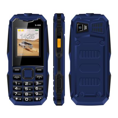 China Dual SIM Card UNIWA S008 Ready To Ship OEM GSM 1.8 Inch Screen 25BI Big Battery Running Rugged Style OEM Keypad Wholesale Mobile Phone for sale