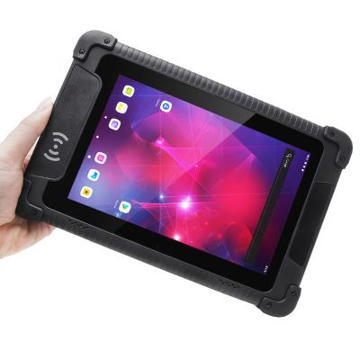 China Waterproof Sunlight 8Inch IPS Screen NFC RS232 RJ45 Android IP65 lte 4G lte 4G Readable Waterproof Rugged Tablet Industrial for sale