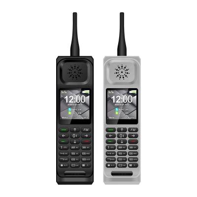 China Retro Dual SIM Card Hoswn H999 2G GSM Style Cordless Phone Built-in Antenna Brick Mobile Phone With 1200mAh Power Bank Function for sale