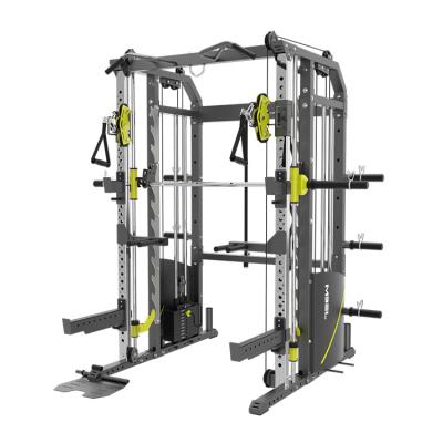 China Modern Commercial Fitness Gym Equipment Power Rack Smith Machine For Exercise Bodybuilding for sale