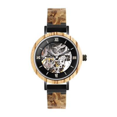 China 2020 ROYAL BEAR Automatic Date Cheap OEM Custom Wood Watch For Women And Men Manufacturers for sale