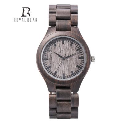 China High Quality Non-specific Top Quality Customized Mens Fashion Walnut Wood Watch W0702 Customized Walnut Wood Watch For Men Q Manufacturer In China for sale