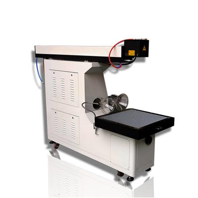 China Laser marking fast speed 3d co2 laser marking machine for gym suit mesh leather for sale