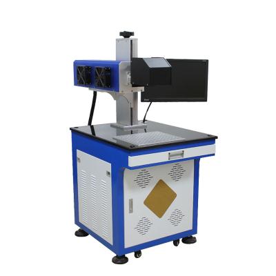 China Laser marking high precision CO2 metal tube laser inscription machine for QR code/no. periodic. for sale