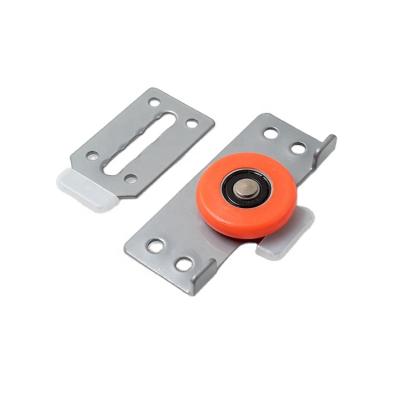 China Modern metal+plastic sliding door wheels cabinet door roller for wardrobe/cabinet furniture hardware for sale