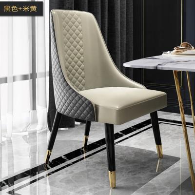 China Nordic Modern Leather Swivel Chair (The Other) Adjustable Modern Home Dining Chairs Furniture for sale