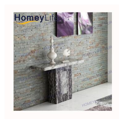 China Fixed furniture gold console table bar height marble antique console table for hotel home use for sale