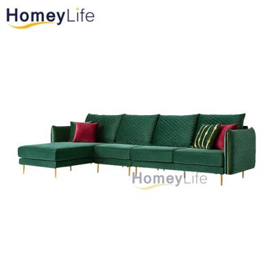 China Sofa Set Furniture Chesterfield 321 Convertible Modern Luxury Leather Sofa Living Room Leather Sofa for sale