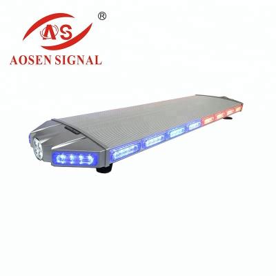 China Lens PC + Normal Aluminum Alloy Font Led Light Bars For Emergency Vehicle for sale