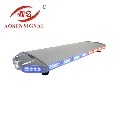 China PC+Flash Aluminum Alloy Police Light Bar/Strobe Light Bar for sale