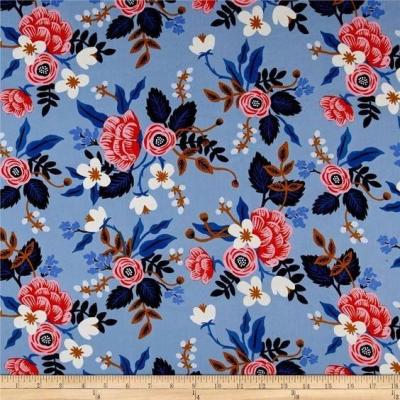 China Memory Dress Making Jacquard Cotton Polyester Printed Fabric for sale