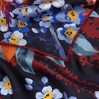 China Sheer Charmeuse Silk With Inkjet printing textile Linx Cj400 New Fabric For Dress Textile for sale