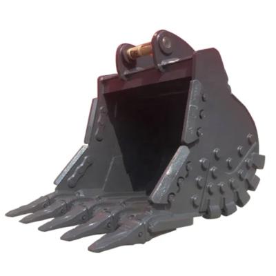 China Dirty 20 Ton Crawler Excavator Accessories Bucket Parts CAT 320C 320D 1.0m3 Excavator Rock Bucket For Caterpilla 320C for sale