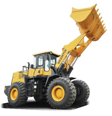 China Building Material Shops Shantui New Type Articulated Front Sand Bucket Four 5 Ton Wheel Loader SL58H for sale