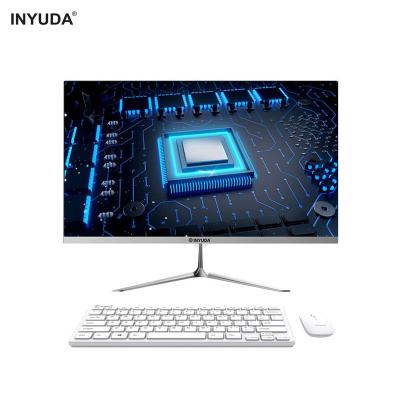 China Original 19 Inch Core I5 ​​4GB 128GB SSD Desktop PC OEM Education All-in-one Local Commercial All In One Computer Speaker for sale