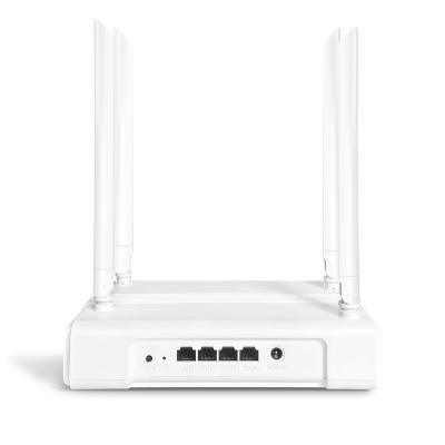 China OEM wholesale home lte router 1200Mbps Wireless Wifi Router Fast Wireless Industrial Dual Band Router 128MB RAM 3* LAN Port for sale