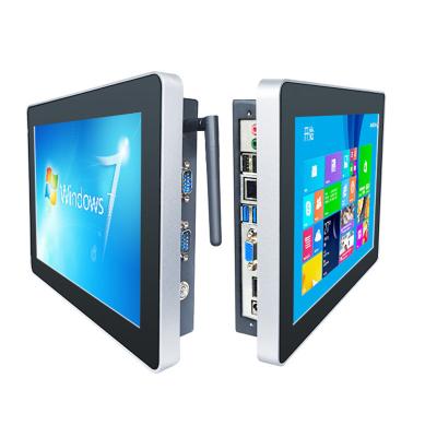 China Hot Selling Metal-iron Wifi Inside Resistive Touch Screen Grade All In One Mini Computer Panel Pc Touch Screen for sale