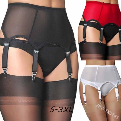 China YG Z013 fashionable sexy underwear lingerie with hanging garter women babydolls sleepwear costumes nightclubs sexy underwear sock clop garter belt for sale