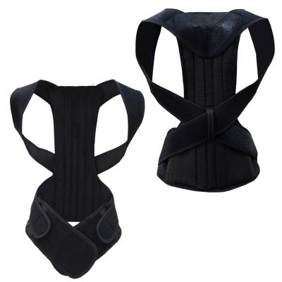 China Back Support Belts Customized Color Shoulder Fitness Belt Back Support Posture Corrector for sale