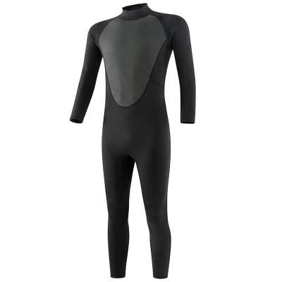 China Sale 3mm Back Zipper Wetsuit Diving Suit Neoprene Waterproof Anti-UV Full Long Sleeve Swimming Suit For Men And Women for sale