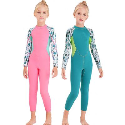 China Kids Boys Girls 2.5mm Neoprene Anti-UV Waterproof Thermal Swimsuit Fullsuit Wetsuits Long Sleeve Wetsuit Surfing for sale