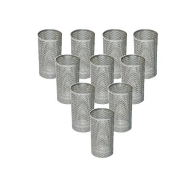 China Filtration Equipment Filter Perforated Stainless Steel Replacement Screen for sale