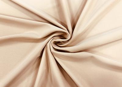 China 82% nylon Afwijking Gebreide Stof voor Elastische Ondergoed Beige Kleur 200GSM Te koop