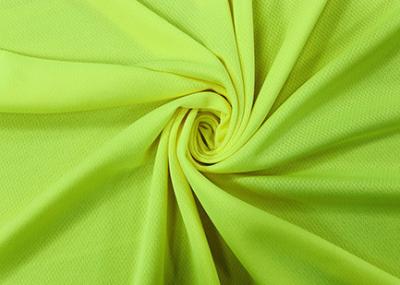 China 140GSM Gele het Netwerkstof van het vogelsoog/100%-Stof van het Polyester de Fluorescente Netwerk Te koop