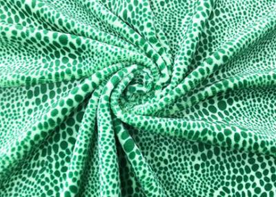 China Vlies-Material 100% des Polyester-210GSM für Haupttextilgrün-Leopard-Druck zu verkaufen