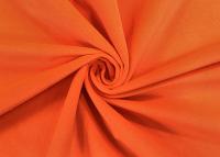 China 240GSM weiches Gewebe 100% des Polyester-DWR für Zusatz-Leuchtstofforange zu verkaufen