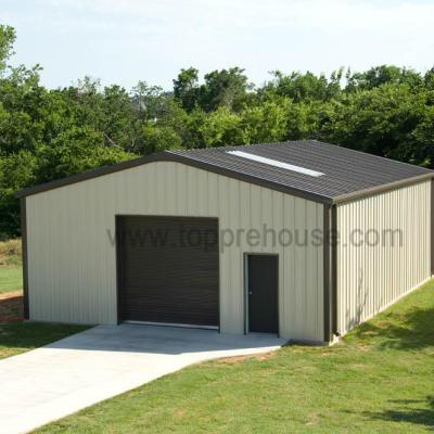 China Outdoor Mental Building Shed Parking High Quality Light Steel Framing Car Garage Steel Structure Rotating Long Life Car Parking Lot for sale