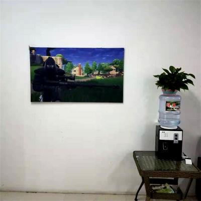 China 2021 Europe wholesale latest modern spray painting landscape canvas, suitable for modern interior decoration, home, kitchen and study for sale